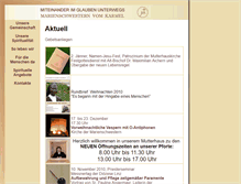 Tablet Screenshot of marienschwestern.at.server189-han.server-routing.com